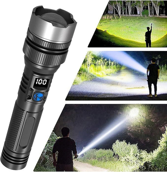 Linterna Táctica Militar Telescopio Zoom  Resistencia De Aluminio Resistente al Agua