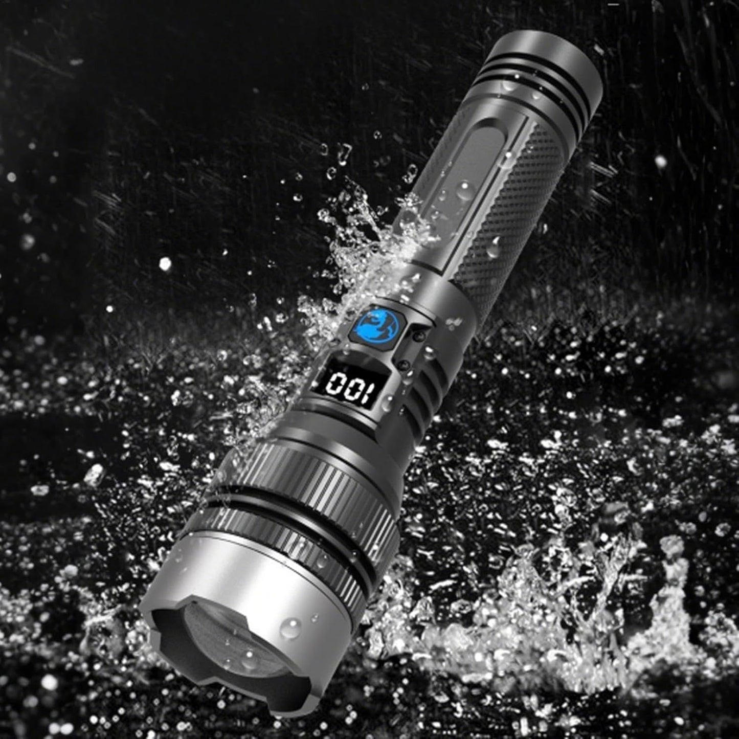 Linterna Táctica Militar Telescopio Zoom  Resistencia De Aluminio Resistente al Agua