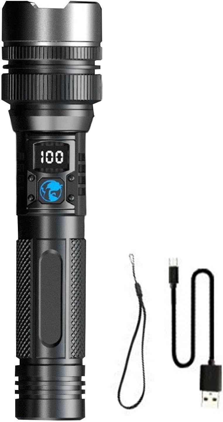 Linterna Táctica Militar Telescopio Zoom  Resistencia De Aluminio Resistente al Agua